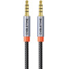 Cabletime ������� ���� 3.5mm CT-AM35M, Gold plated, 1m, ����� - (CT-AM35M-AG1)