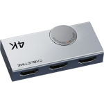 Cabletime Hdmi Switch 2 �� 1, 4K/60Hz, bi-directional, ���� - (CT-HS4K2-AG)
