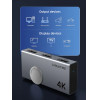 Cabletime Hdmi Switch 2 �� 1, 4K/60Hz, bi-directional, ���� - (CT-HS4K2-AG)