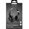 Vivanco Bluetooth Smart Tv Headphones 2 In 1 Black - (VNAHEADBTK)