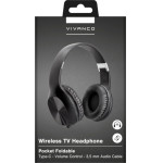 Vivanco Bluetooth Smart Tv Headphones 2 In 1 Black - (VNAHEADBTK)