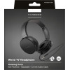 Vivanco Tv Headphones With Jack 5m Black - (VVAHEADTV50K)