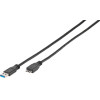 Vivanco Usb 3.1 GEN1 Type A To Type Micro B Cable 0.75m Black - (NITUSB3MIC15MK)