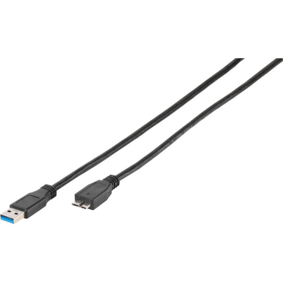 Vivanco Usb 3.1 GEN1 Type A To Type Micro B Cable 0.75m Black - (NITUSB3MIC15MK)
