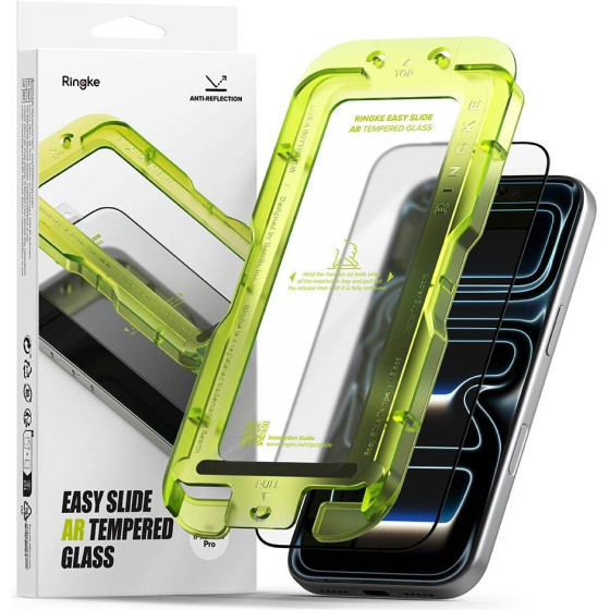 Ringke Easy Slide Anti Reflective Tempered Glass Iphone 17 Pro CLEAR