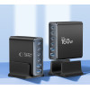 Tech-Protect DC160W-Gan 6-Port Desktop Charger Pd 160W / QC3.0 BLACK