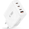 Tech-Protect NC120W-Gan 4-Port Network Charger Pd 120W / QC3.0 WHITE