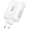 Tech-Protect NC140W-Gan 4-Port Network Charger Pd 140W / QC3.0 WHITE