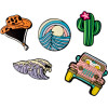 TFO 3D Sticker Summer 5pCs set