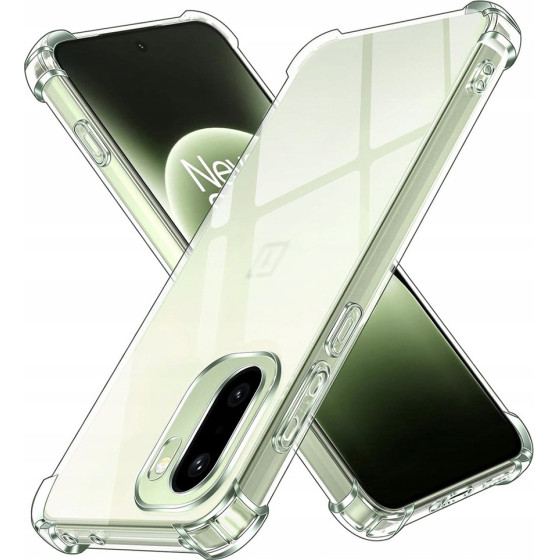 Techsuit - Shockproof Clear Silicone - Oneplus 15R - Clear