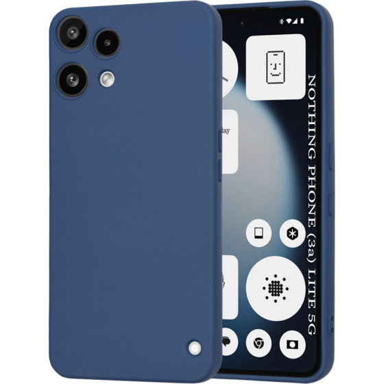 Techsuit - Softflex - Nothing Phone (3a) Lite - Navy Blue