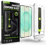 Techsuit - [Fingerprint Unlock Compatible] Titanglass Crystalhd (2 pack) - Samsung Galaxy S26 Plus - Clear