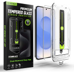 Techsuit - [Fingerprint Unlock Compatible] Titanglass Crystalhd - Samsung Galaxy S26 - Clear