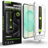 Techsuit - [Fingerprint Unlock Compatible] Titanglass Crystalhd - Samsung Galaxy S26 Plus - Clear