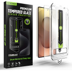 Techsuit - [Fingerprint Unlock Compatible] Titanglass Crystalhd - Samsung Galaxy S26 Ultra - Clear