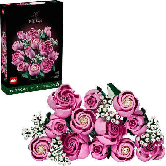 Lego Botanicals Bouquet Of Pink Roses - (10374)