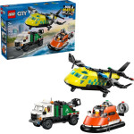 Lego City Airplane, Service Truck And Hovercraft Rem - (60505)
