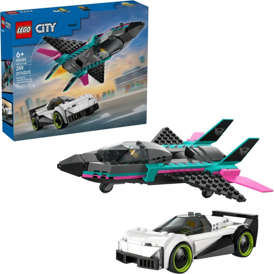 Lego City Jet Vs Car - (60489)
