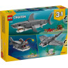 Lego Creator 3 In 1 Fierce Shark With a Treasure Chest - (31381)