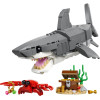 Lego Creator 3 In 1 Fierce Shark With a Treasure Chest - (31381)