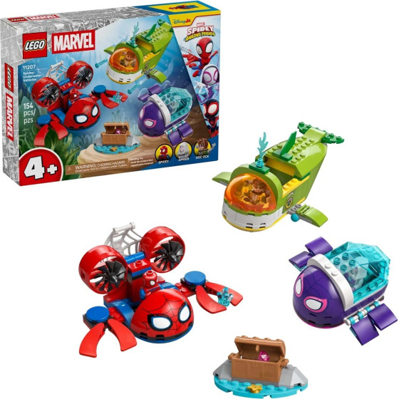 Lego Marvel Spidey: Underwater Vehicles - (11207)