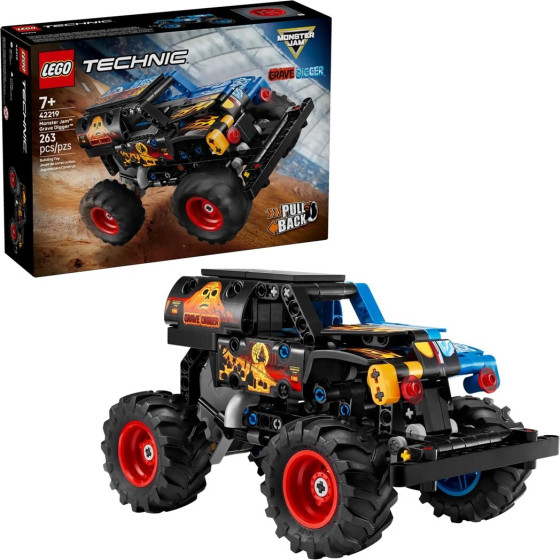 Lego Technic Monster Jam Grave Digger Fire And Ice - (42219)