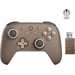 8BItdo Ultimate 2C Wireless Controller ��� Windows/Android (2.4Ghz/Bluetooth/Hall Effect ������/������ Rumble) Brownie - (05004)
