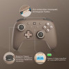 8BItdo Ultimate 2C Wireless Controller ��� Windows/Android (2.4Ghz/Bluetooth/Hall Effect ������/������ Rumble) Brownie - (05004)