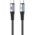 Forever Braix Cable USB-C - USB-C 1,0 m 60W black