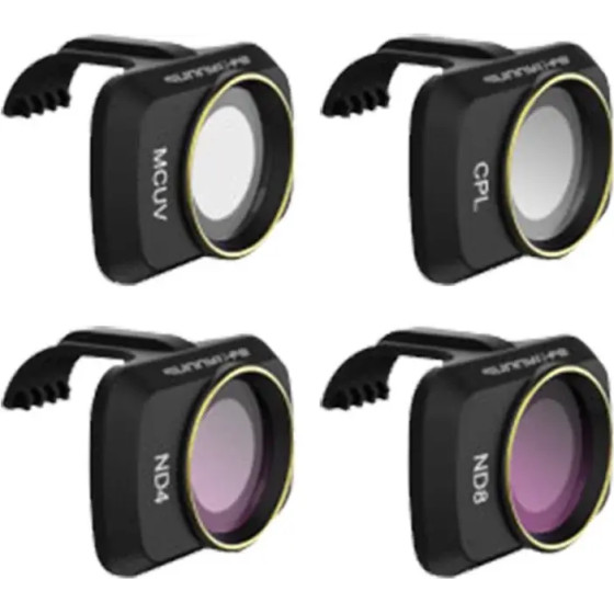 Sunnylife Set Of 4 Filters Cpl Nd 4/8 Uv For Dji Mini 2 - (MM-FI9257)