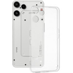 Techsuit - Clear Silicone - Nothing Phone (3a) Lite - Transparent