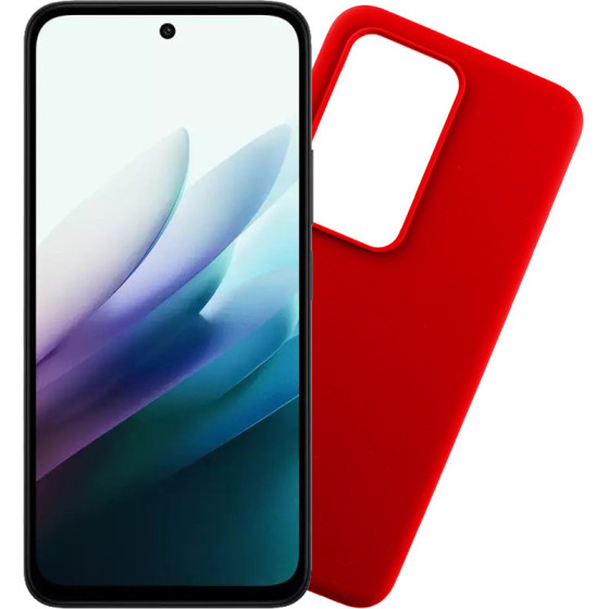 Volte-Tel ���� Xiaomi Redmi 15 4G 6.9'' Silicon Tpu Camera Guard RED