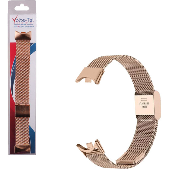 Volte-Tel VT155 ������� �������� ��������� Xiaomi Smart Band 8/Smart Band 9/Smart Band 10 Milan Rose GOLD