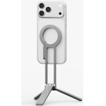 UNIQ Magnetic Mount Arcus Tripod Stand Silver - (UNIQ-ARCUS-STEELVOLT)