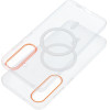 Case Go Orange Compatible With Magsafe For Samsung A27 Transparent OEM