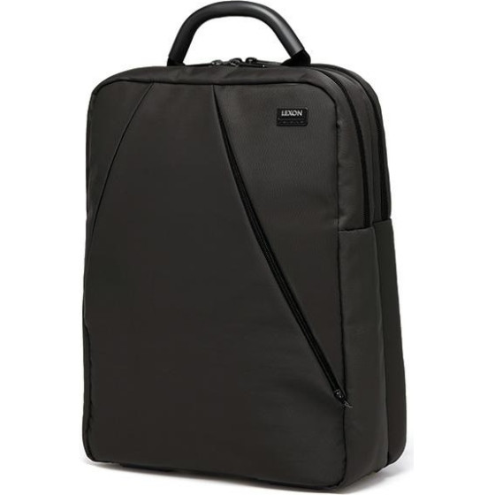 Lexon Premium+ Double Backpack For Laptop 16 Black - (LN2705N)
