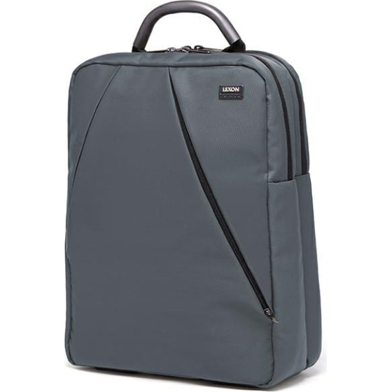Lexon Premium+ Double Backpack For Laptops 16 Gray - (LN2705G)