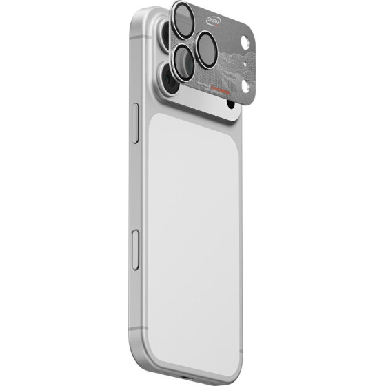 Skinarma Camera Lens Glass Sonix Full Aluminium For Iphone 17 Pro Max Silver - (SK-IP17PM-LENS-SONIX-SIL)