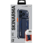 Skinarma Case Haxa For Iphone 17 Pro Magnetic Charging + Grip Stand Blue - (SK-IP17PRO-HAXA-BLU)