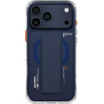 Skinarma Case Haxa For Iphone 17 Pro Max Magnetic Charging + Grip Stand Blue - (SK-IP17PM-HAXA-BLU)
