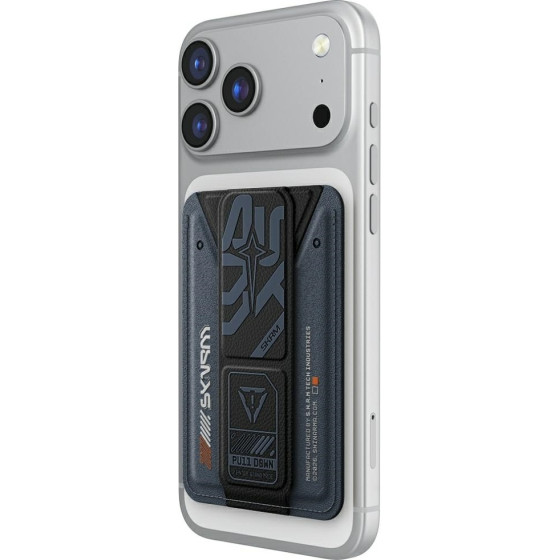 Skinarma Wallet Kado Aegis Magnetic Cardholder Grip Stand Navy - (SK-KADO-AEGISBLU)