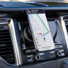Dudao Car Holder With 15W Wireless Charger, Magsafe Compatible, With Automatic Suction Cup - Black - (F24MAX)