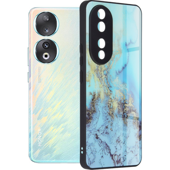 Techsuit - Glaze Series - Honor 90 - Blue Ocean