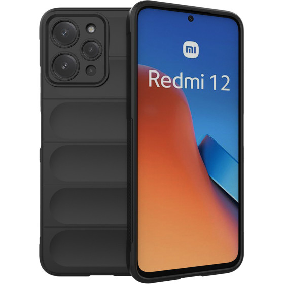 Techsuit - Magic Shield - Xiaomi Redmi 12 4G / 12 5G - Black