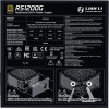 Lian Li RS1200G Black - 1200 Watt 80+ Gold Psu - 12V-2x6 Colored Cable - Rs Hub - Fully Modular - (G9P.RS1200G.BH00.EU)