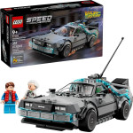 Lego Speed Champions Time Machine From Back To The Future - (77256)