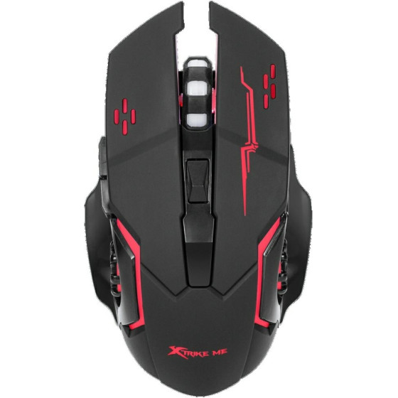 Xtrike Me Wireless Gaming Mouse Black - (GW-601)