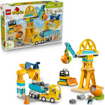 Lego Duplo Town: 3 In 1 Construction Site And Vehicles (10476)