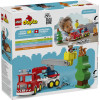 Lego Duplo Town: Fire Truck With Hose And Firefighter (10473)