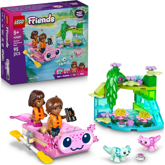 Lego Friends: Axolotl Adventure Boat (42681)